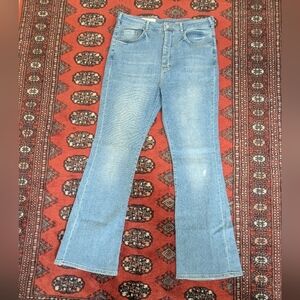 Pilcro Light Blue Flare Jeans